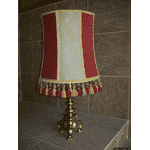 Лампа настільна (латунь, шкіра) (5032) - LvivMarket.net, Фото 1