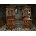 Пара антикварних буфетів Mechelense (5620) - ЛьвівМаркет, Фото 2 Пара антикварних буфетів Mechelense (5620) - LvivMarket.net, Фото 2