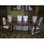 Стіл столовий, розкладний + 6 стільців (новий) (4401) - LvivMarket.net, Фото 1