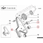 Комплект для замены ГРМ (8 клапанов)  Ситроен Джампи / Citroen Jumpy II (2004-2006) 2.0 hdi 083179,0831N5,0831V3,DAYKTB534 - ЛьвівМаркет, Фото 2 Комплект для замены ГРМ (8 клапанов)  Ситроен Джампи / Citroen Jumpy II (2004-2006) 2.0 hdi 083179,0831N5,0831V3,DAYKTB534 - LvivMarket.net, Фото 2