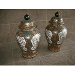 Пара інтерєрних ваз. Фарфор. Китай. (6017) - ЛьвівМаркет, Фото 3 Пара інтерєрних ваз. Фарфор. Китай. (6017) - LvivMarket.net, Фото 3