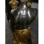 Деревяна статуя- лампа Мавр з факелом (5532). ДНІПРО - LvivMarket.net, Фото 17