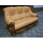 Шкіряний диван на дубовому каркасі (2640) - LvivMarket.net, Фото 23