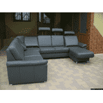 Новий шкіряний диван, розкладний (4946) - LvivMarket.net, Фото 47