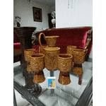 Набір для вина (кераміка) (6738) - ЛьвівМаркет, Фото 3 Набір для вина (кераміка) (6738) - LvivMarket.net, Фото 3