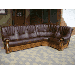 Шкіряний кутовий диван на дубовому каркасі (2144).ДНІПРО - LvivMarket.net, Фото 1