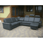 Новий шкіряний диван, розкладний (4946) - LvivMarket.net, Фото 30