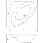 Ванна акрилова PMD LUKSJA - ЛьвівМаркет, Фото 4 Ванна акрилова PMD LUKSJA - LvivMarket.net, Фото 4