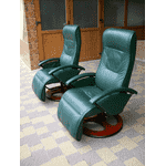 Відпочинкове шкіряне крісло з масажем (6090) - LvivMarket.net, Фото 8