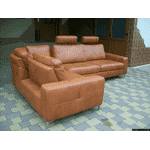 Новий шкіряний кутовий диван, розкладний (4410).ДНІПРО - LvivMarket.net, Фото 48