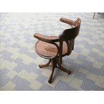 Деревяний круглий стілець (6046) - LvivMarket.net, Фото 5