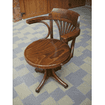 Деревяний круглий стілець (6046) - LvivMarket.net, Фото 17