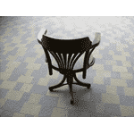Деревяний круглий стілець (6046) - LvivMarket.net, Фото 4