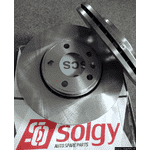 Тормозной диск вентилируемый передний Opel Vivaro (2000-2014) 8200010519,7701206845,7711130077,C31097ABE,4414632,BG3768 - LvivMarket.net, Фото 2