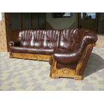 Шкіряний кутовий диван на дубовому каркасі (2144).ДНІПРО - LvivMarket.net, Фото 7