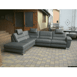 Новий шкіряний кутовий диван  (5055) - LvivMarket.net, Фото 3