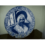 Декоративна тарілка Delft Blue  (4254/2). ДНІПРО - LvivMarket.net, Фото 3
