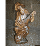 Деревяна статуетка Музикант (5284/6) - LvivMarket.net, Фото 8