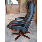 Шкіряне крісло,відпочинкове + пуфік (6142) - LvivMarket.net, Фото 29