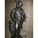 Настільна лампа-статуетка (шпіатр) (3682).ДНІПРО - LvivMarket.net, Фото 10