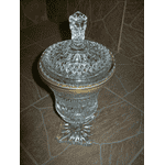 Кришталева ваза- цукерниця з кришкою (5905) - LvivMarket.net, Фото 13