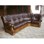 Шкіряний кутовий диван на дубовому каркасі (2144).ДНІПРО - LvivMarket.net, Фото 37