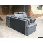 Новий шкіряний диван, розкладний (4946) - LvivMarket.net, Фото 4
