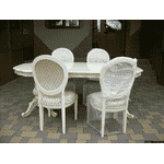 Стіл столовий, розкладний + 10 стільців (новий) (4398) - LvivMarket.net, Фото 1