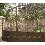 Ковані ворота 19700 - ЛьвівМаркет, Фото 2 Ковані ворота 19700 - LvivMarket.net, Фото 2