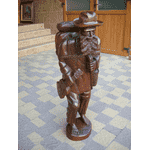 Деревяна статуетка Музикант (6078) - LvivMarket.net, Фото 4