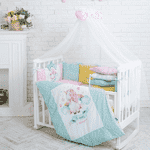 Комплект Маленька Соня Akvarel єдиноріг, з балдахіном - ЛьвівМаркет, Фото 1 Комплект Маленька Соня Akvarel єдиноріг, з балдахіном - LvivMarket.net, Фото 1