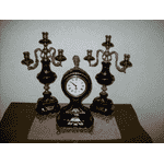 Камінний годинник з канделябрами Limoges (2879) - ЛьвівМаркет, Фото 3 Камінний годинник з канделябрами Limoges (2879) - LvivMarket.net, Фото 3