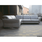 Новий шкіряний кутовий розкладний диван (5562) - LvivMarket.net, Фото 9