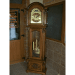 Годинник напольний (дуб,масив,різьба)(1394).ДНІПРО - LvivMarket.net, Фото 4