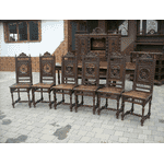 Стіл столовий, розкладний + 6 стільців BRETONSE (3995) - LvivMarket.net, Фото 42