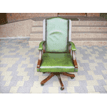 Шкіряне кабінетне крісло. Англія (5783) - LvivMarket.net, Фото 2