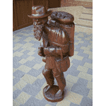 Деревяна статуетка Музикант (6078) - LvivMarket.net, Фото 11