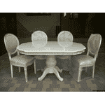 Стіл столовий, розкладний + 4 стільці (новий) (4396) - LvivMarket.net, Фото 3