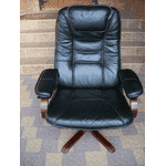 Шкіряне крісло,відпочинкове + пуфік (6142) - LvivMarket.net, Фото 30