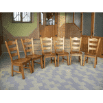 Комплект деревяних стільців (6355) - LvivMarket.net, Фото 2