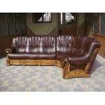 Шкіряний кутовий диван на дубовому каркасі (2144).ДНІПРО - LvivMarket.net, Фото 10