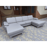 Новий шкіряний диван, розкладний (6292) - LvivMarket.net, Фото 16