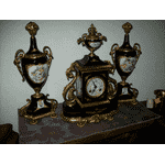 Камінний годинник з вазами Limoges (6258) - LvivMarket.net, Фото 4