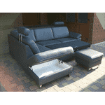 Новий шкіряний диван + пуф POLINOVA (5578) - LvivMarket.net, Фото 4