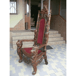 Антикварне крісло-ТРОН (3270) - LvivMarket.net, Фото 45