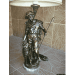 Старовинна  лампа-статуетка Пастушок (4109). ДНІПРО - LvivMarket.net, Фото 20
