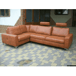 Новий шкіряний кутовий диван, розкладний (4410).ДНІПРО - LvivMarket.net, Фото 46
