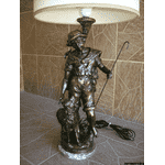 Старовинна  лампа-статуетка Пастушок (4109). ДНІПРО - LvivMarket.net, Фото 8