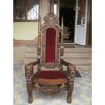 Антикварне крісло-ТРОН (3270) - LvivMarket.net, Фото 47
