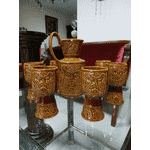 Набір для вина (кераміка) (6738) - ЛьвівМаркет, Фото 5 Набір для вина (кераміка) (6738) - LvivMarket.net, Фото 5